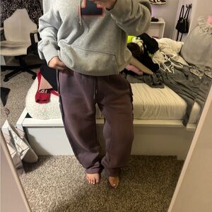 Fashion Nova Purple Track Pants